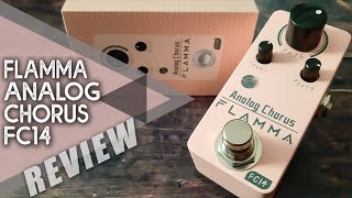 Video thumbnail for AWESOME Budget PEDAL | Flamma FC14 Analog CHORUS | VIDEO REVIEW [NO TALK] by Perry Frank