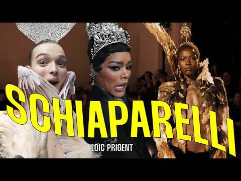 SCHIAPARELLI! IT’S HORN COUTURE! LOOK AT THE STAG! BY LOÏC PRIGENT