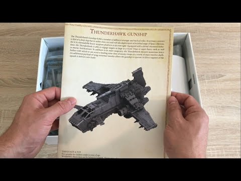 Thunderhawk Gunship (2017 Edition) by Forge World: Out of The Pack Review (Space Marines)