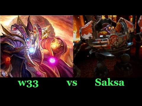 w33 vs Saksa | Invoker vs Timbersaw | pro Gameplay | Highlights — Dota 2