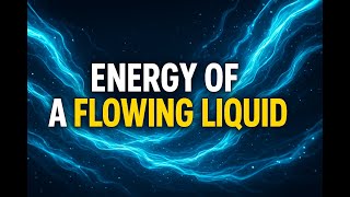 Energy of a flowing liquid