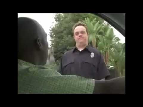 Cop with down syndrome threatens to beat up black man