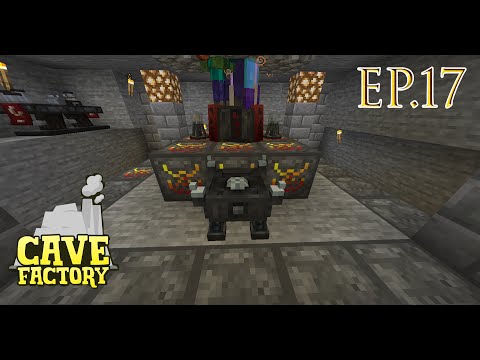 Minecraft CaveFactory Let'sPlay ep.17 - hell forge and tartaric gems