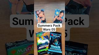 Summerz Pack Wars 05, who will have a better pack? #magicthegathering #lesserafim #packwars