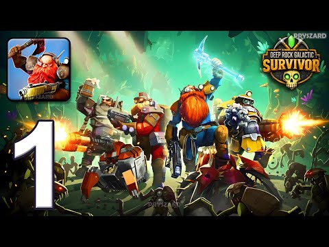 Deep Rock Galactic: Survivor - Gameplay Walkthrough Part 1 - Tutorial (iOS, Android)