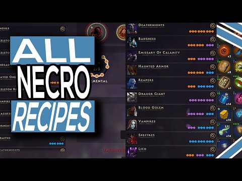 All Necromancer Recipes In Spellforce Conquest Of Eo