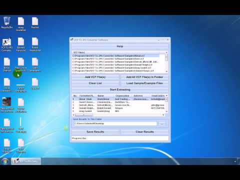 VCF To JPG Converter Software