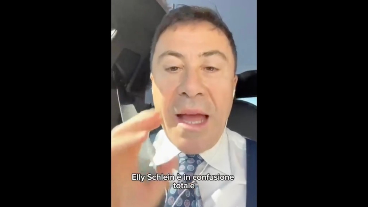 ITALO BOCCHINO: "AVETE VISTO ELLY SCHLEIN? È IN CONFUSIONE TOTALE"