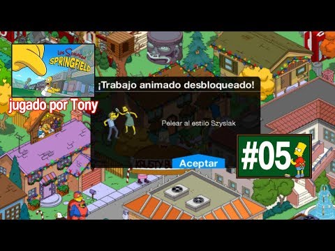 Los Simpson Springfield "Acción de Gracias'18, Cap. 5 - Animación para Minnie y Moe" por Tony