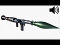 Rocket launcher sound and shell explosion (Sound effect) high quality sounds