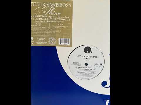 Luther Vandross - Shine "Freemasons Club Mix" 12" Vinyl