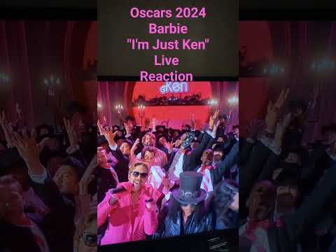 Oscars 2024 Barbie "I'm Just Ken" Live Reaction with Slash
