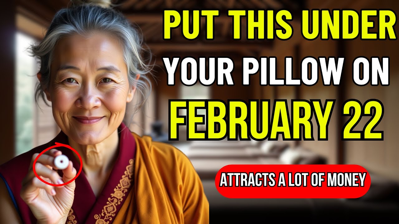 PUT THIS under your pillow on February 22 and WIN A LOT OF MONEY! | Buddhist Teachings
