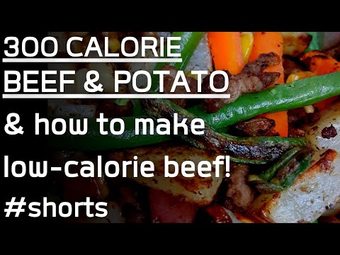 BEEF & POTATO BOWL - How to LOWER the fat and calories...