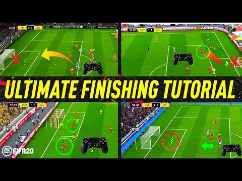 FIFA 20 ULTIMATE FINISHING TUTORIAL - SECRET SHOOTING TIPS & TRICKS - HOW TO SCORE GOALS (H2H & FUT)