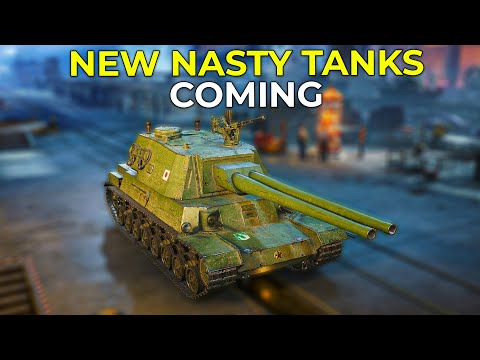 Nasty *NEW* Tanks Coming to World of Tanks | Update 2.1