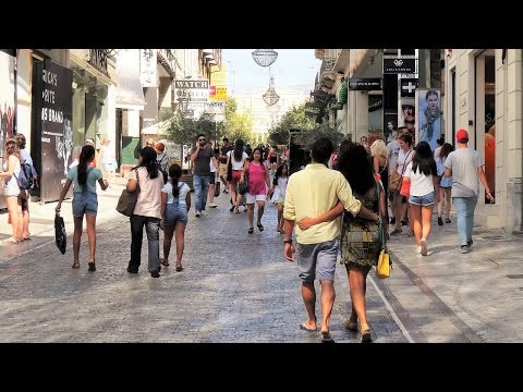 Ermou Street - Athens, Greece