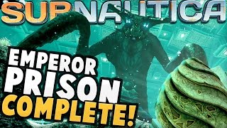 Subnautica - EMPEROR PRISON IS COMPLETE! Full-Size Emperor, Egg Hatching, & More - Subnautica Update