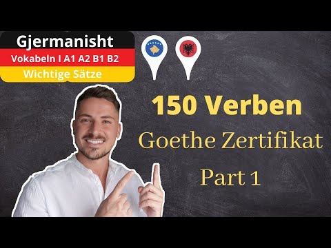 Goethe A1 I A2 I B1 I B2 // Mëso Gjermanisht // 150 folje I Bashkim Familjar - Part 1