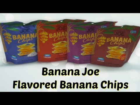 Banana joe flavored banana chips