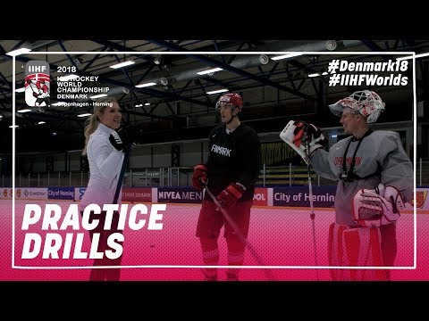 Хоккей Denmark’s Lauridsen & Dahm Perfect Olga’s Skills on the Ice (Хоккей, ЧМ-2018)