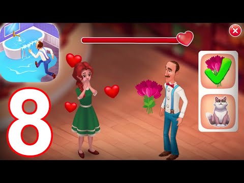 Homescapes Gameplay Walkthrough Level 154 Super Hard Part 8 - iOS Android