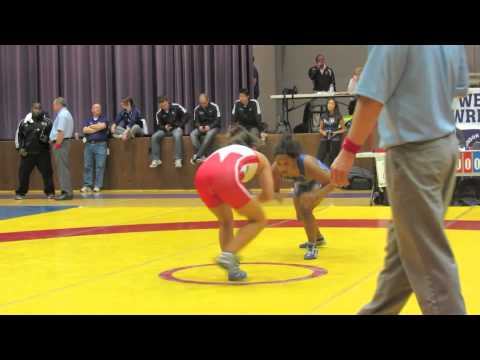 2012 Harry Geris Memorial Duals: 48 kg Kristi Garr (Oklahoma) vs. Victoria Anthony (SFU)