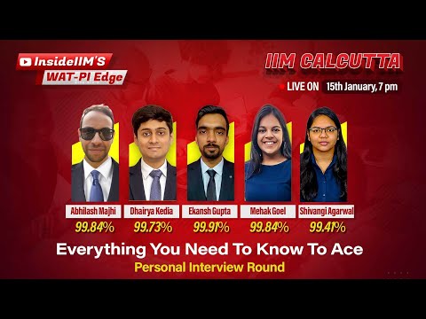 Get The Extra Edge At IIM C - Personal Interview