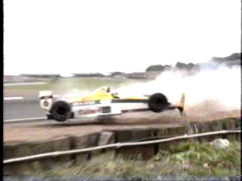 1989 Silverstone Patrese crashes