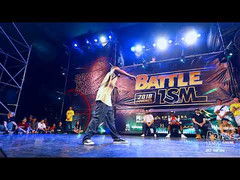 BATTLE ISM Taiwan 2018 - Creesto VS Prince / Popping 1on1 TOP8