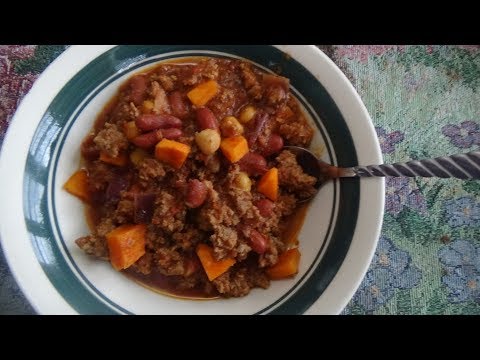 Sweet Potato Chili
