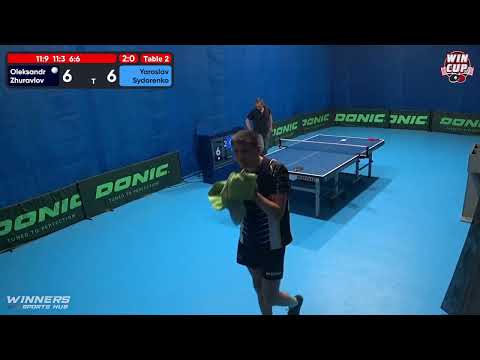 02:15 Oleksandr Zhuravlov - Yaroslav Sydorenko West 6 WIN CUP 19.06.2022