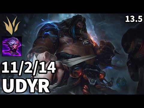 Udyr Jungle vs Jarvan IV - EUW Challenger | Patch 13.5