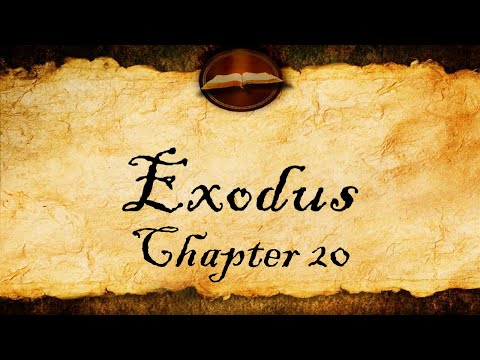 Exodus Chapter 20 - KJV Audio With Text