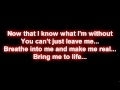 Katherine Jenkins - Bring Me To Life (lyrics ...