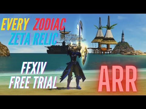 FFXIV - Every ARR Relic on Free Trial