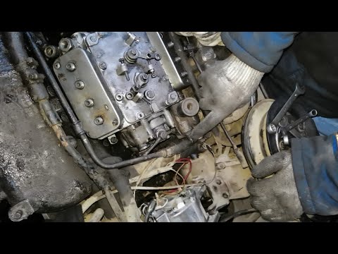 Замена тнвд камаз 740