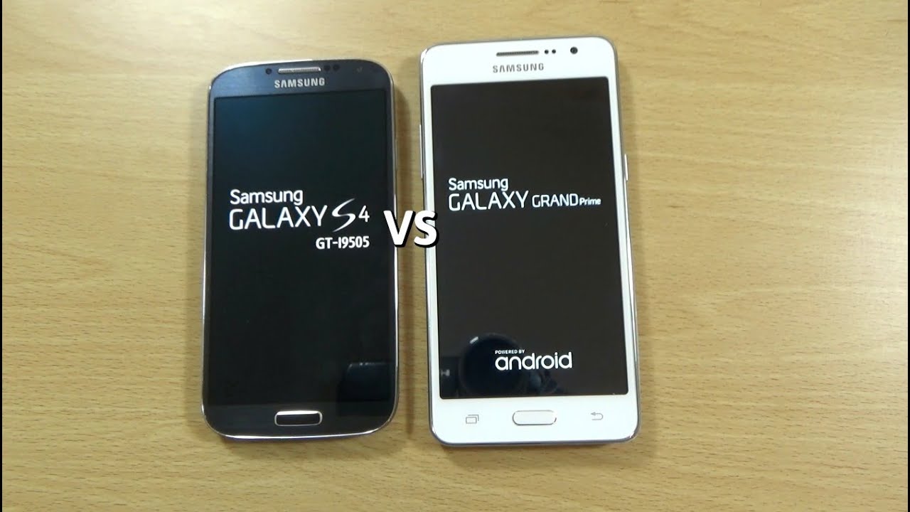 Samsung Galaxy Grand Prime VS Galaxy S4 - Speed Test!
