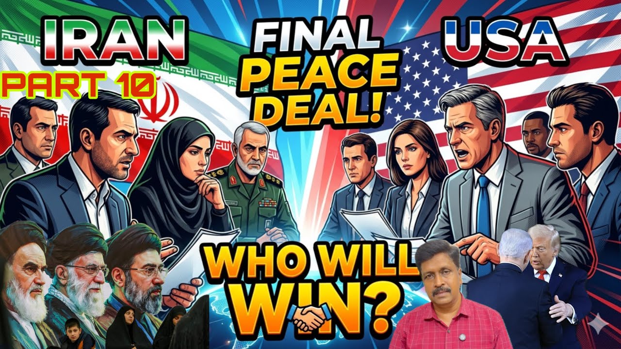 #iranwar 11 US Iran Final peace deal I Important Agreement Sign I ஈரான் US ஒப்பந்தம் Ravikumar Somu