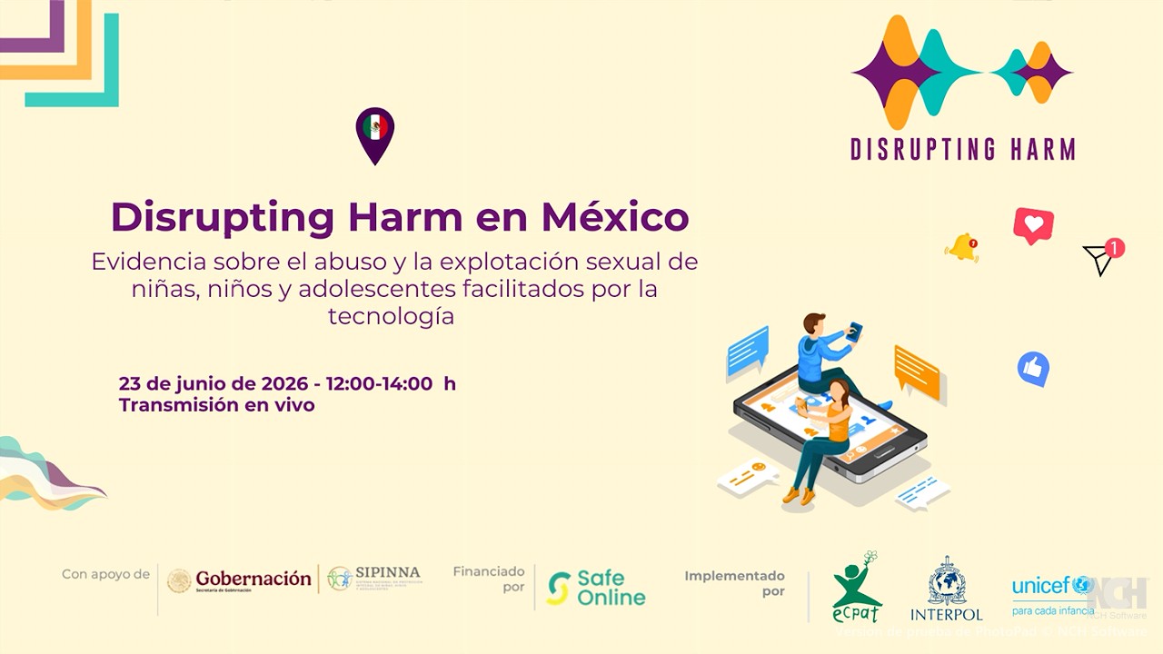 Lanzamiento estudio Disrupting Harm México