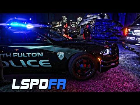 GTA 5 LSPDFR | South Fulton PD Gang Unit Patrol | Night Shift