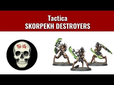 Necron Skorpekh Destroyers rules analysis, review and tactics - Tactica
