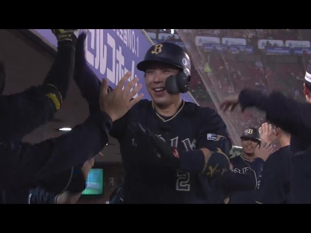 【2回表】一気に4点を先制!! バファローズ・若月健矢 レフトへの満塁ホームラン!!  2024年10月6日 東北楽天ゴールデンイーグルス 対 オリックス・バファローズ