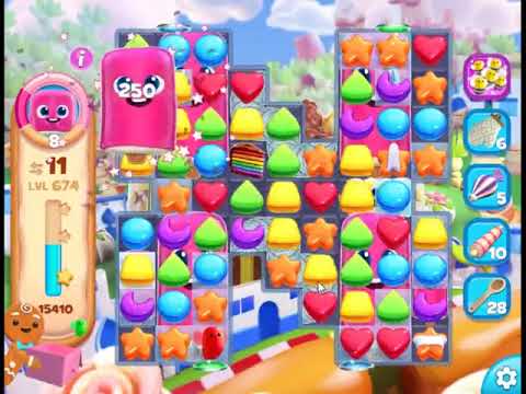 Cookie Jam Blast Level 674 - NO BOOSTERS 🍪 | SKILLGAMING ✔️