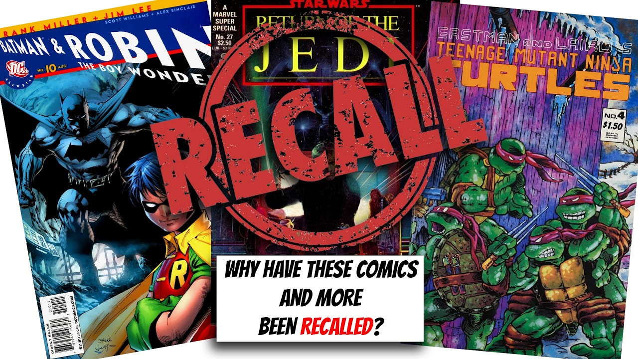 Controversial Comics - Changed, Recalled, Destroyed!