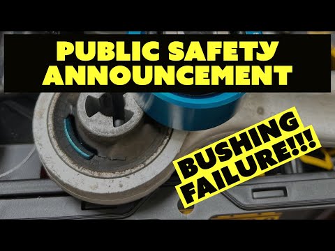 PSA: Premature Failure of Tesla Model 3 and Y Suspension Bushings!!!!!!