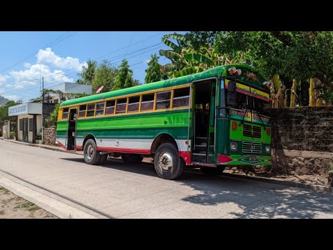🚌ROUTE 629-A: FROM CANCASQUE TO CHALATENANGO || Buses in EL SALVADOR 🔥