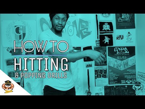 HOW TO: HITTING AND 3 POPPING DRILLS (Popping Tutorials) I DZRCKS