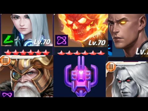 top 5 best  characters for CTP- rage in {Marvel future fight} guide