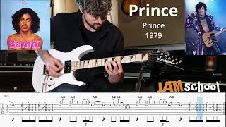 Prince Bambi Guitar Solo with TAB